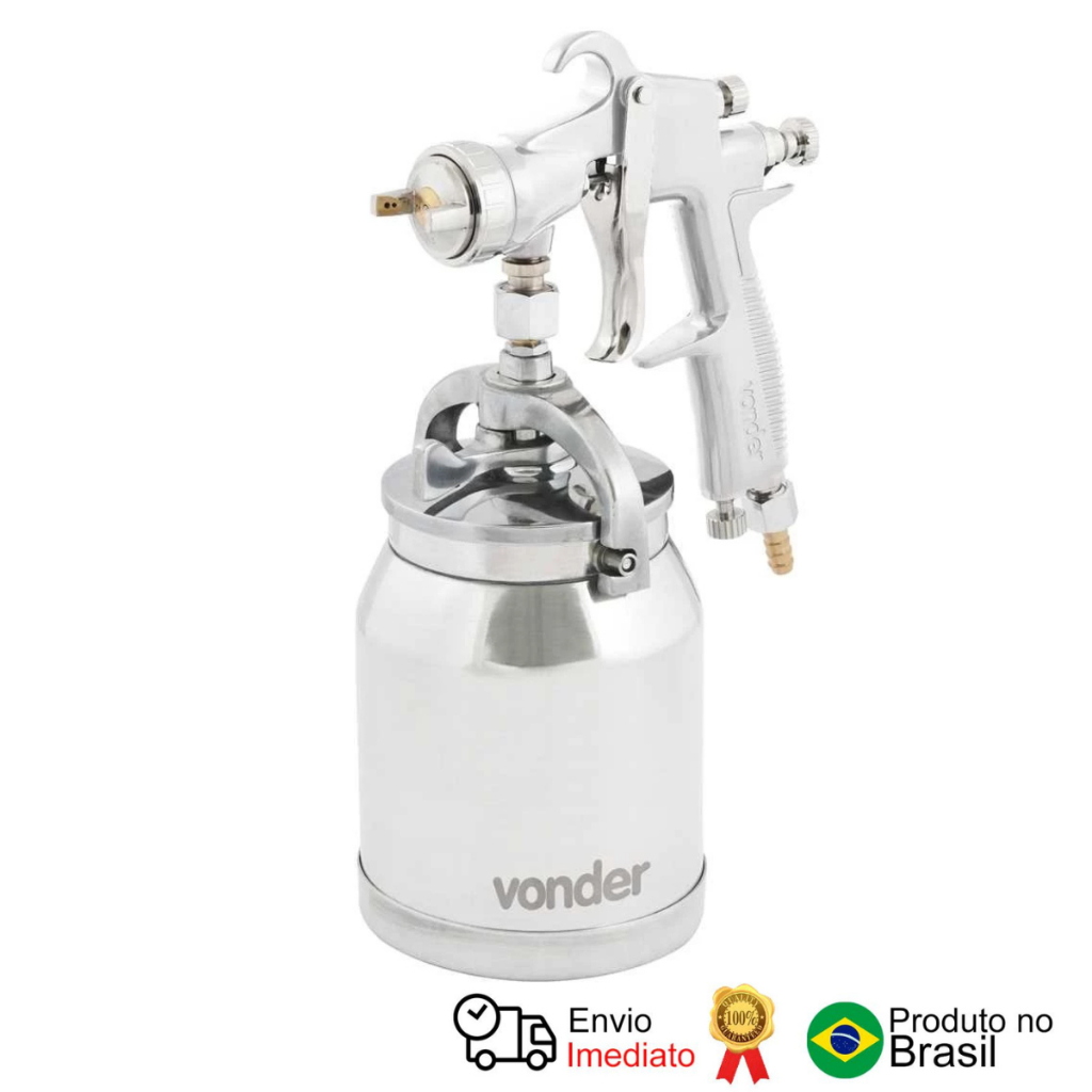 Pistola Pintura Sucção Psv 200 Vonder