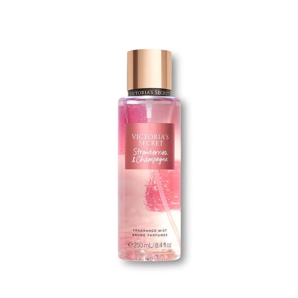 Body Splash Victoria's Secret Morango com Champagne 250ml | Original