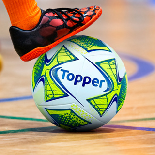 Bola de Futsal Oficial Topper Slick 22 TechFusion em Oferta na Shopee