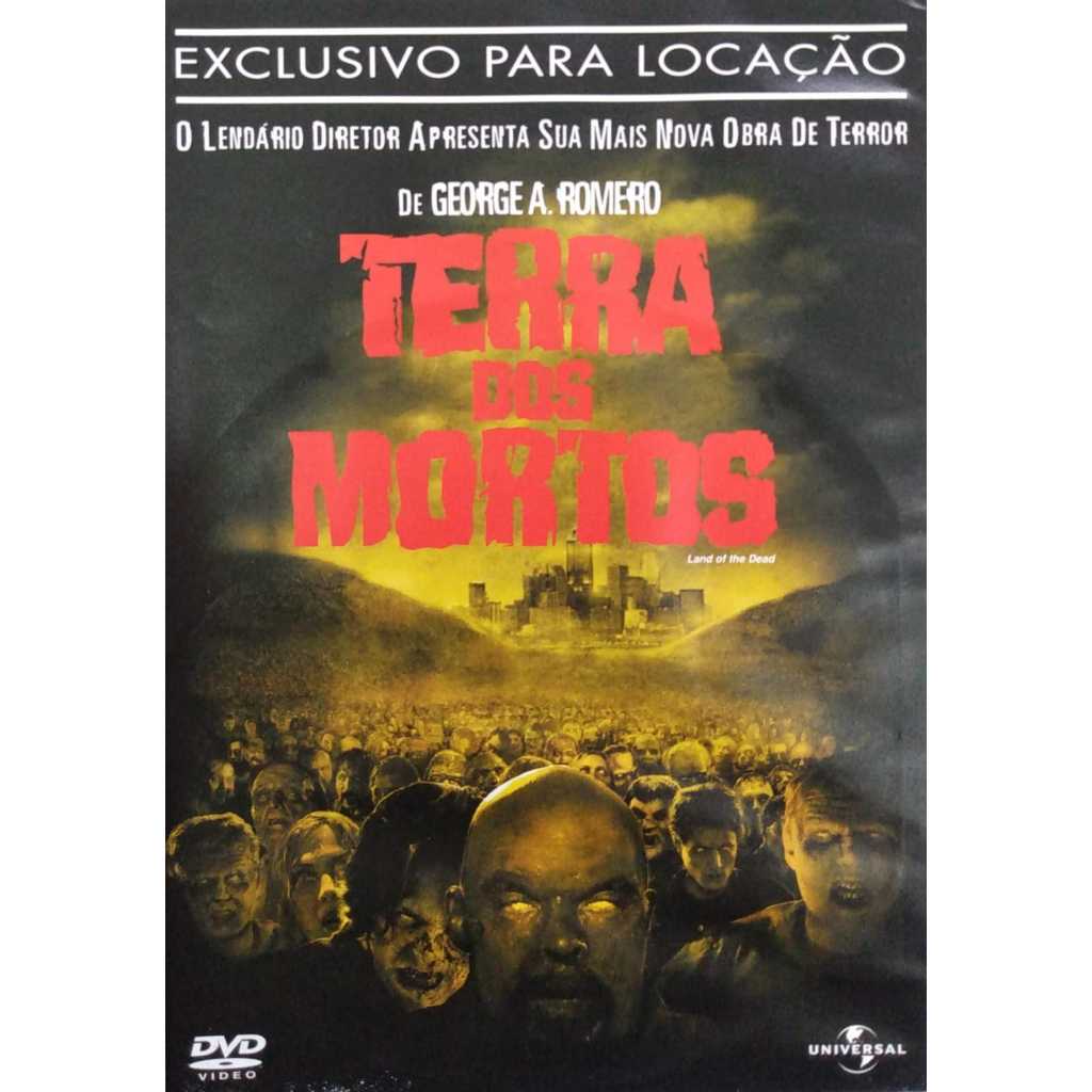 Terra Dos Mortos Dvd De George A. Romero Land Of The Dead