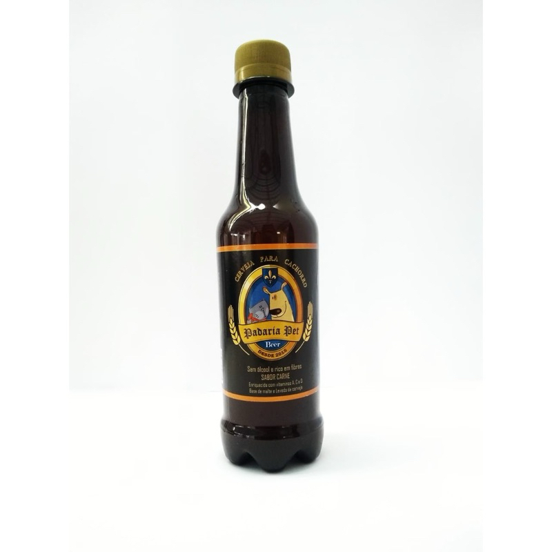 Petisco Líquido para Cães Cerveja para Cachorro Carne - Padaria Pet
