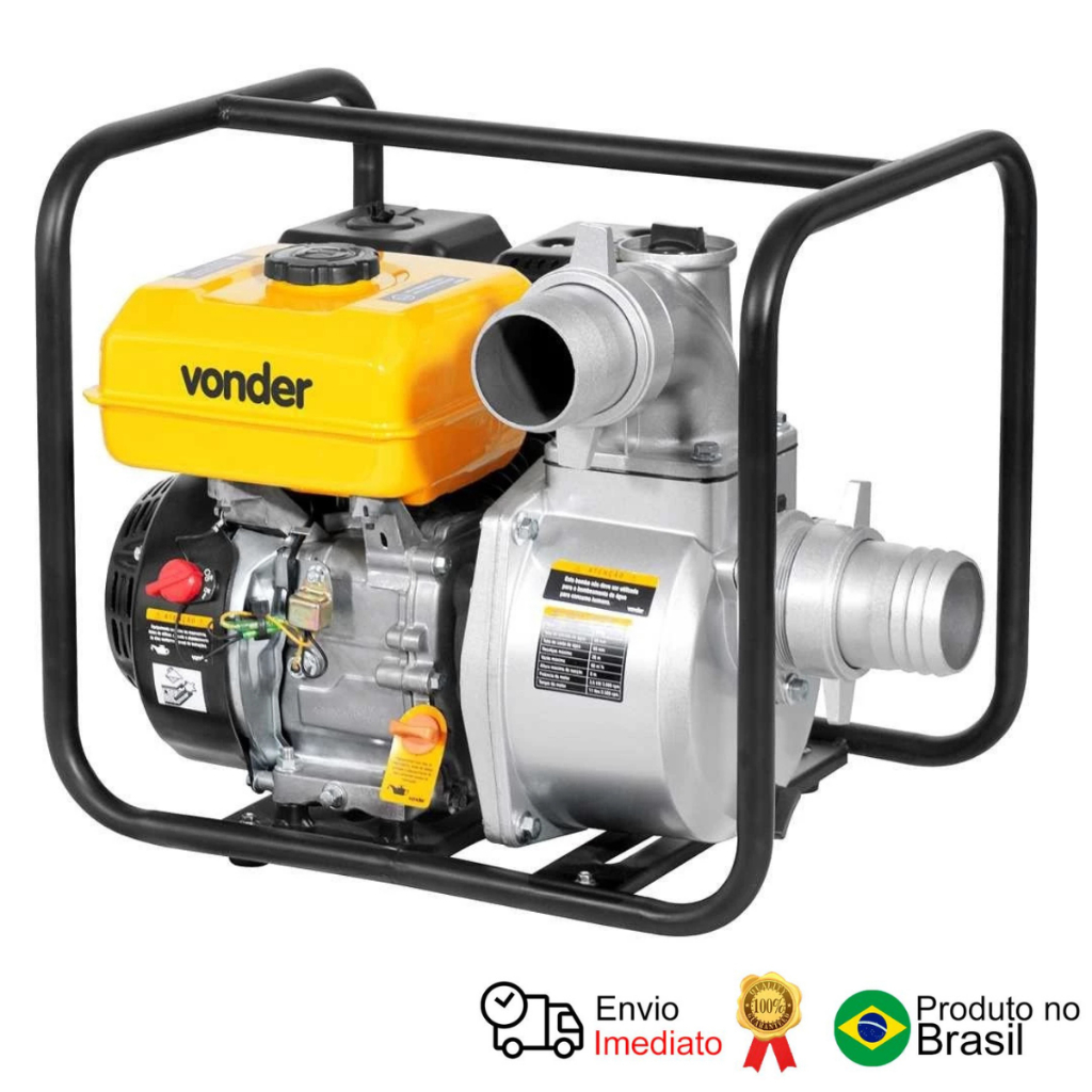 Motobomba A Gasolina 3 4 Tempos Vonder em Oferta na Shopee