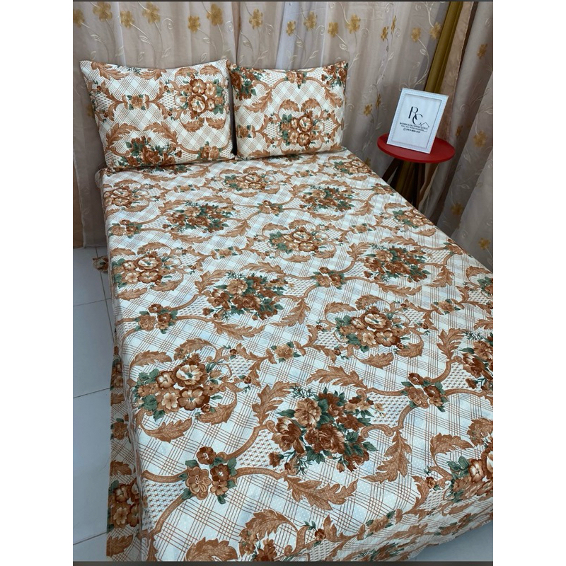 Jogo De Cama Casal Padrão 3 Peças Estampado Luxo- Estampas Sortidas