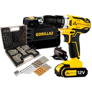 Furadeira Parafusadeira Sem Fio 12v Com Maleta + Acessorios em Oferta na Shopee