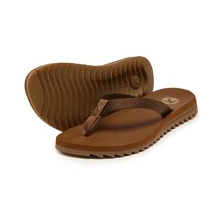 Sandália Chinelo Kenner Feminino Kyra Slim Marrom Original em Oferta na Shopee