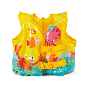 Colete Inflável Peixinhos - Intex 58661 em Oferta na Shopee
