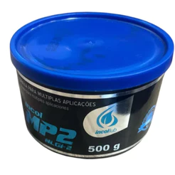 Graxa Azul De Lítio Para Rolamento E Mancais Multiuso 500gr Engrenagem Industrial MP2