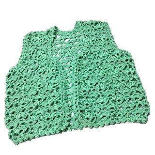 Colete de Crochê Feito A Mão Várias Cores Crochet Tricot Moda Feminina Casual Bolero Promoção Estilo