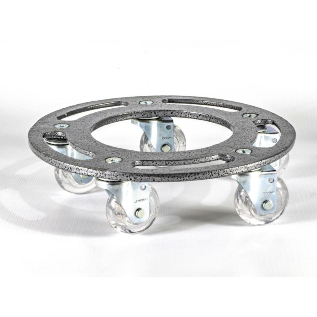Suporte Para Vasos 30cm Com rodas De Gel Pr Craqueado Suporta Ate 250KGS