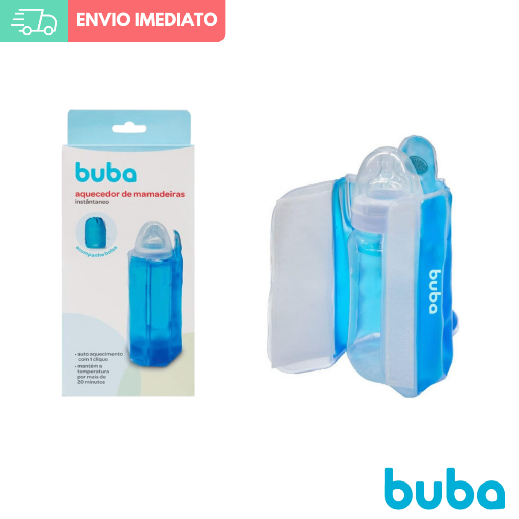 Aquecedor De Mamadeiras Papinhas Portátil Instatâneo Viagem Buba