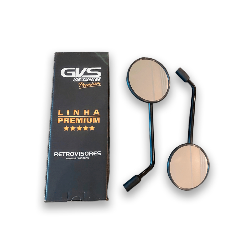 Retrovisor Gvs Para Royal Enfield Classic Lente Convexa em Oferta na Shopee