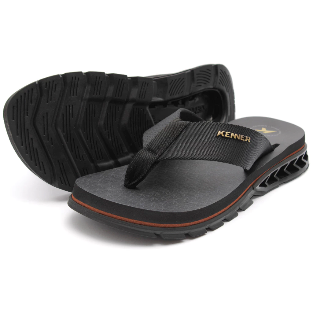 Sandália Chinelo Kenner Rakka Especial DOY Preto Original