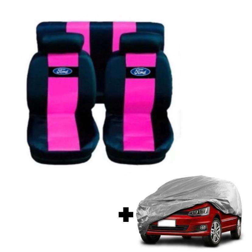 Kit completo Capa banco carro 100% couro +Capa de cobrir Ford FOCUS