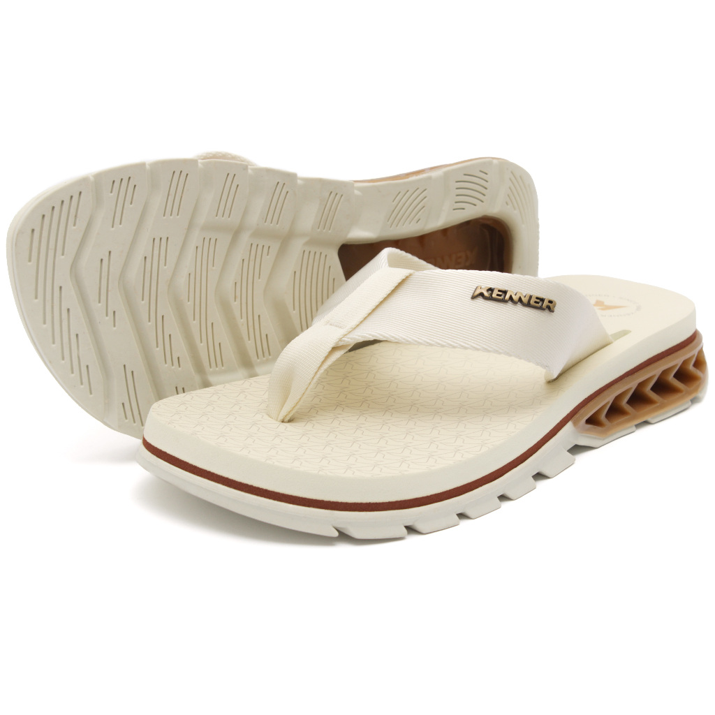 Sandália Chinelo Kenner Rakka Especial DOY Branco Original em Oferta na Shopee