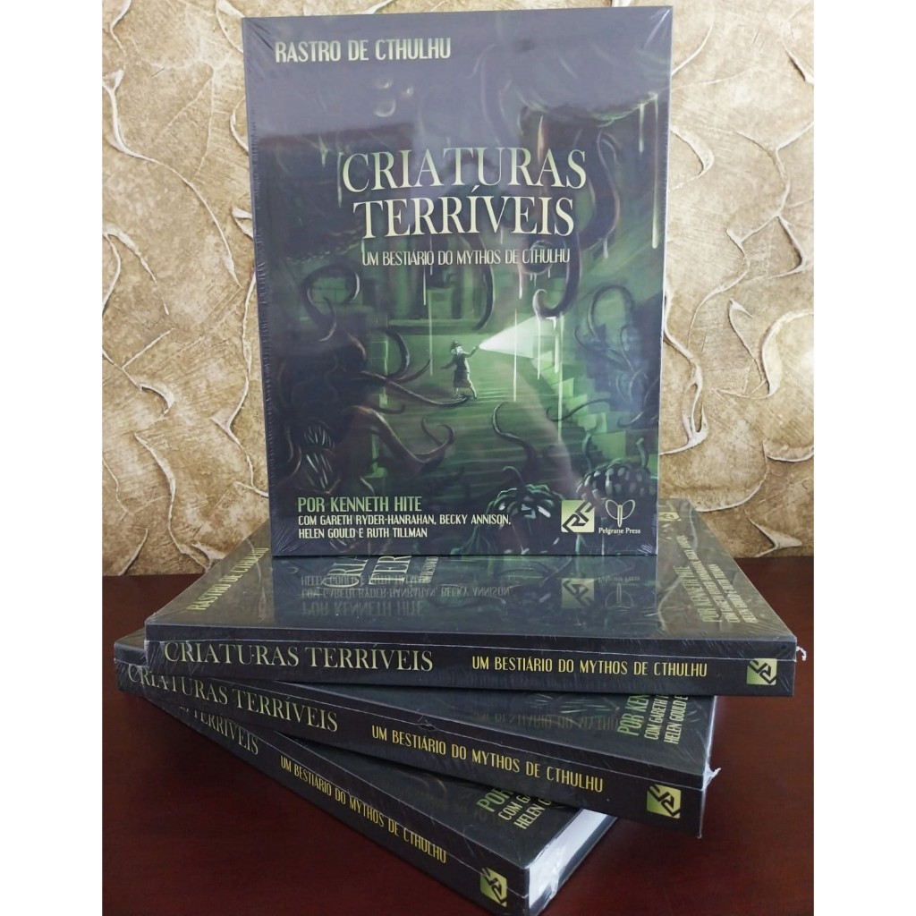Criaturas Terríveis - Rastro de Cthulhu - Livro de RPG