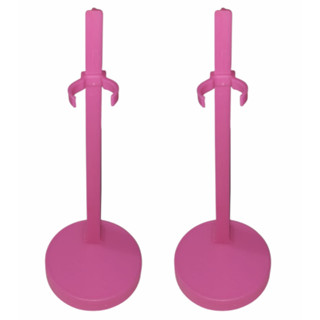 Kit com 2 Suportes para Barbie na cor Rosa em Oferta na Shopee