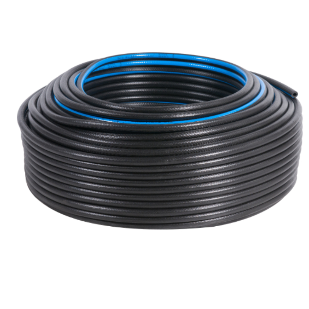 Mangueira Para Ar Comprimido Compressores de Ar medida 1/4'' Com Malha 17 Bar - 1 Metro