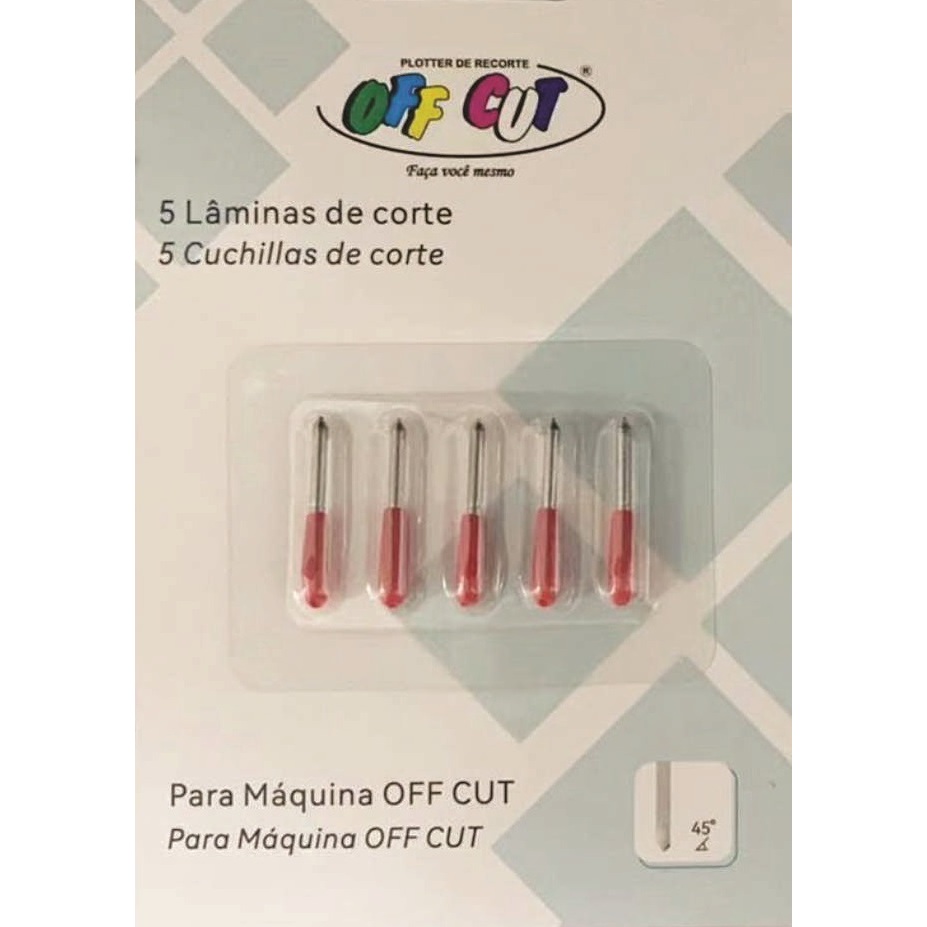 LÂMINA DE CORTE OFF CUT - 5 UNIDADES