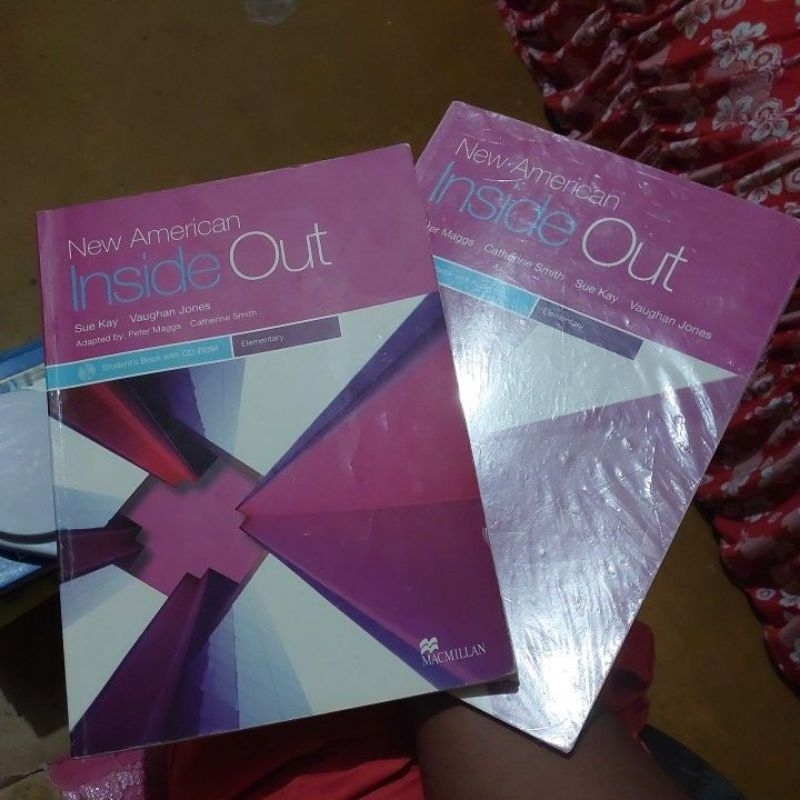 Livro - New American Inside Out Student's Book e WorkBook  - Sue Kay Vaughan Jones