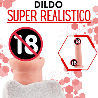 Penis Dildo Super Realístico Dupla Camada Ventosa Textura em Oferta na Shopee