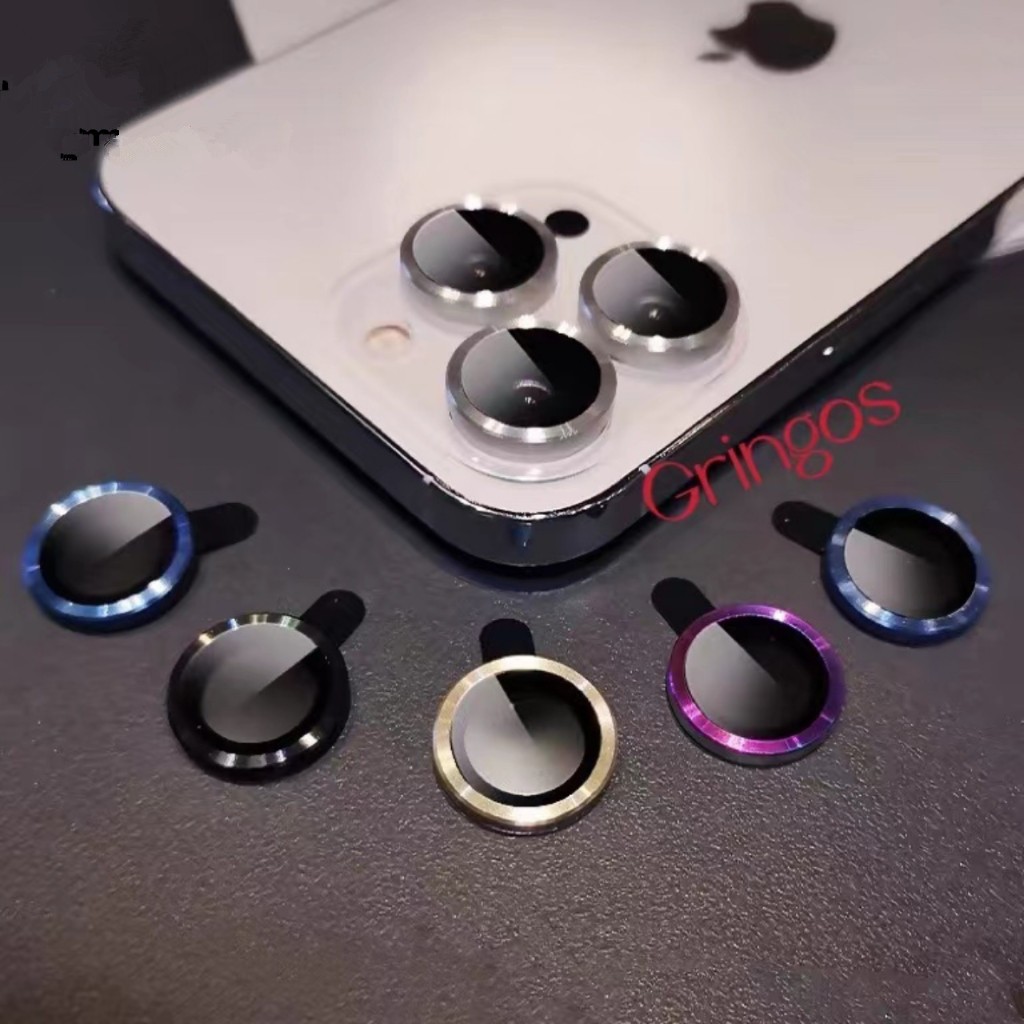 Kit Lente Película De Câmera Lisa Para Iphone 11 12 13 14 15 PRO MAX em Oferta na Shopee