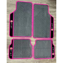 TAPETE AUTOMOTIVO UNIVERSAL COM 4 BORDADOS