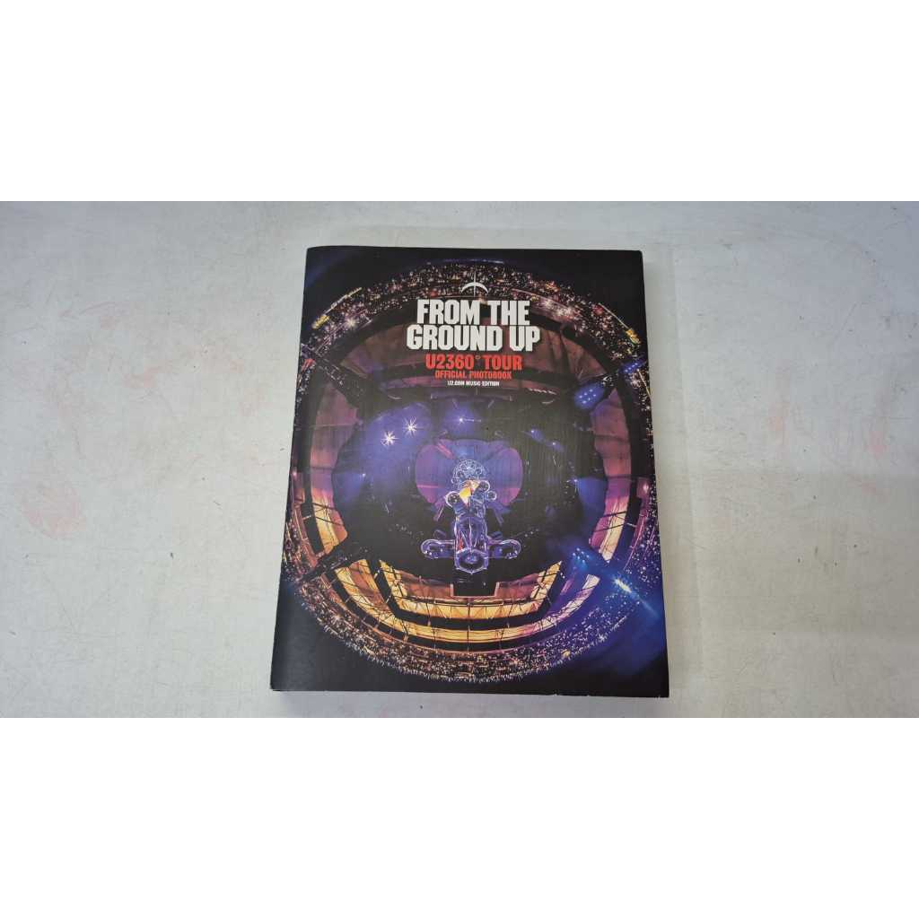 Livro Official Photobook From The Ground Up U2 360tour 2012 13926