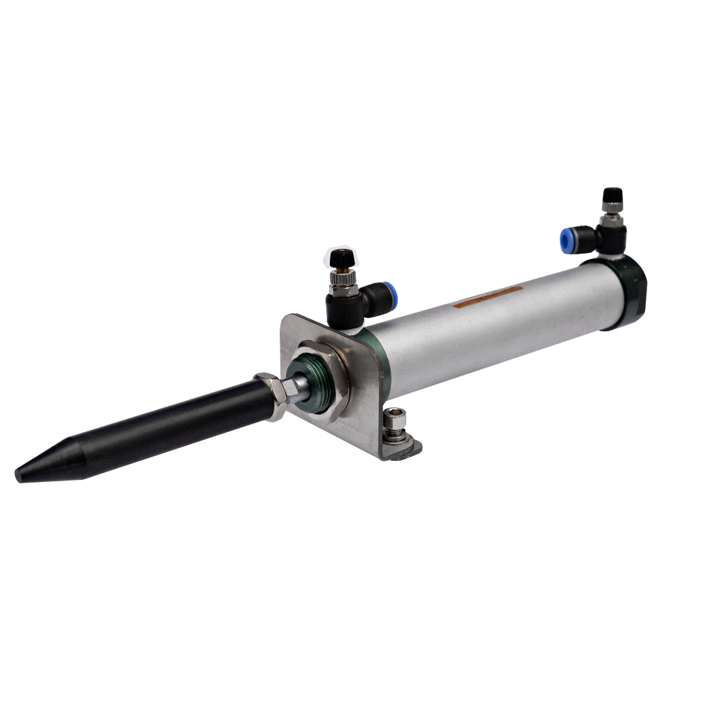 Cilindro Pneumático Roliço Mic 25 x 100mm para Esteira Envasadoras em Linha