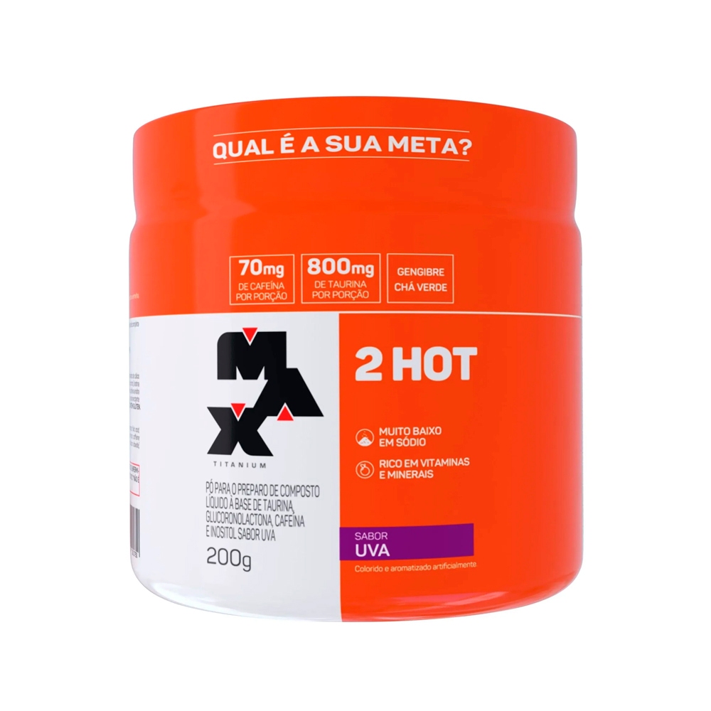 Termogênico 2 Hot - 200g - Max Titanium - Health