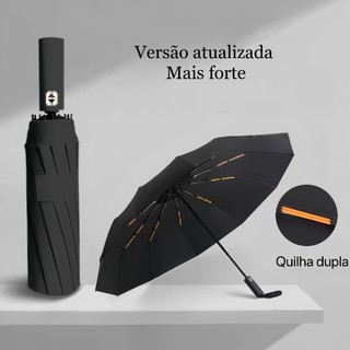 Guarda-chuva automático resistente ao vento, dupla vareta (KIKO SHOP)