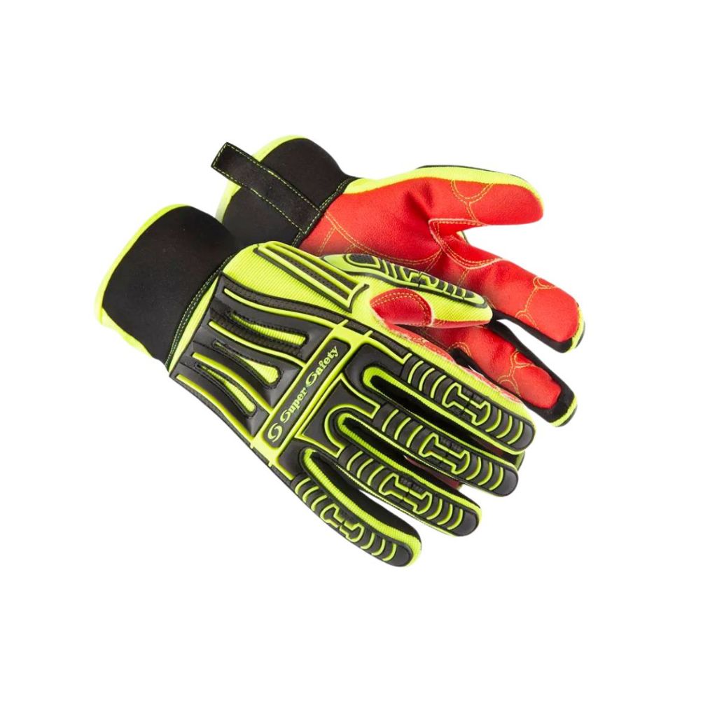 Luva Anti Corte Anti Impacto e Alta Temperatura em Aramida Bombeiro Super Safety Turtle