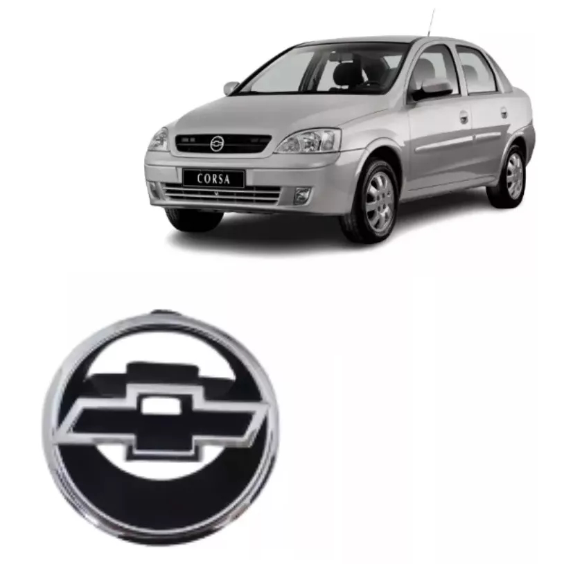 Emblema Da Grade Do Radiador Chevrolet Corsa 93287827