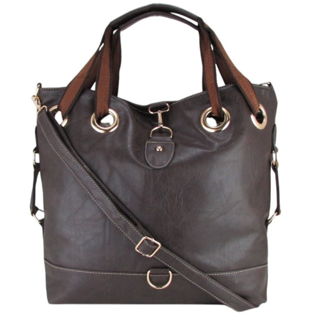 Bolsa Feminina Grande Alça Transversal Notebook 16 Polegadas Elegante Casual Dia a Dia