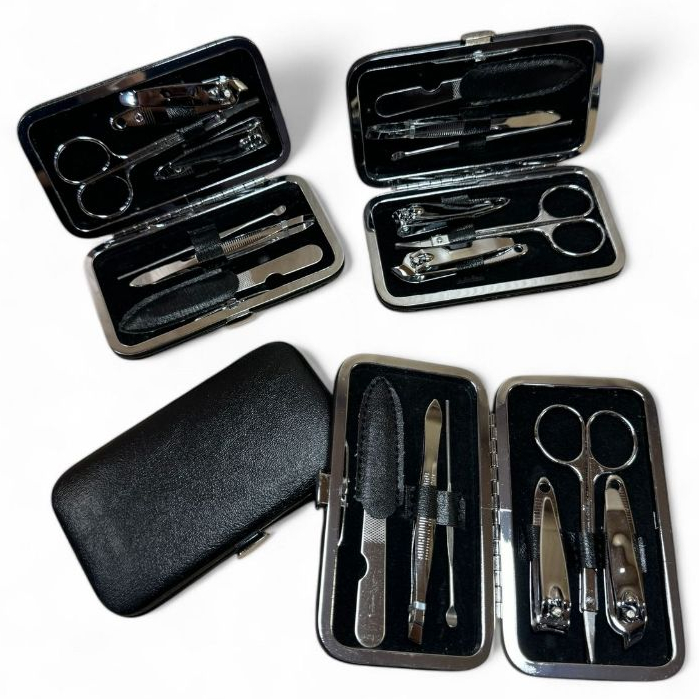 Conjunto 5/10/20 Kit De Manicure E Pedicure Com Estojo Portátil Cortador Unha