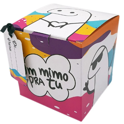 Caixinha de Presente Para Caneca De Porcelana e caneca de plástico caixa de presente em Oferta na Shopee