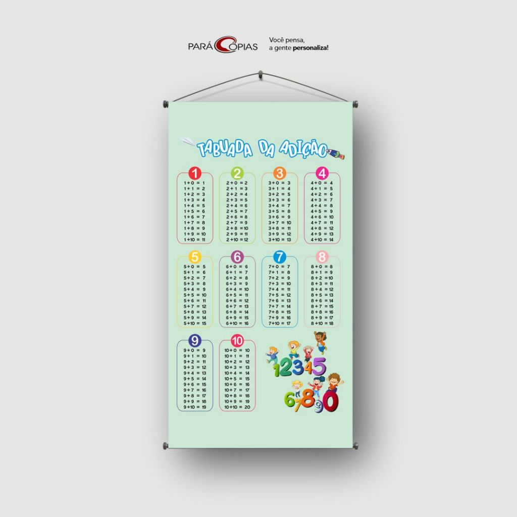 Banner - TABUADAS em Oferta na Shopee