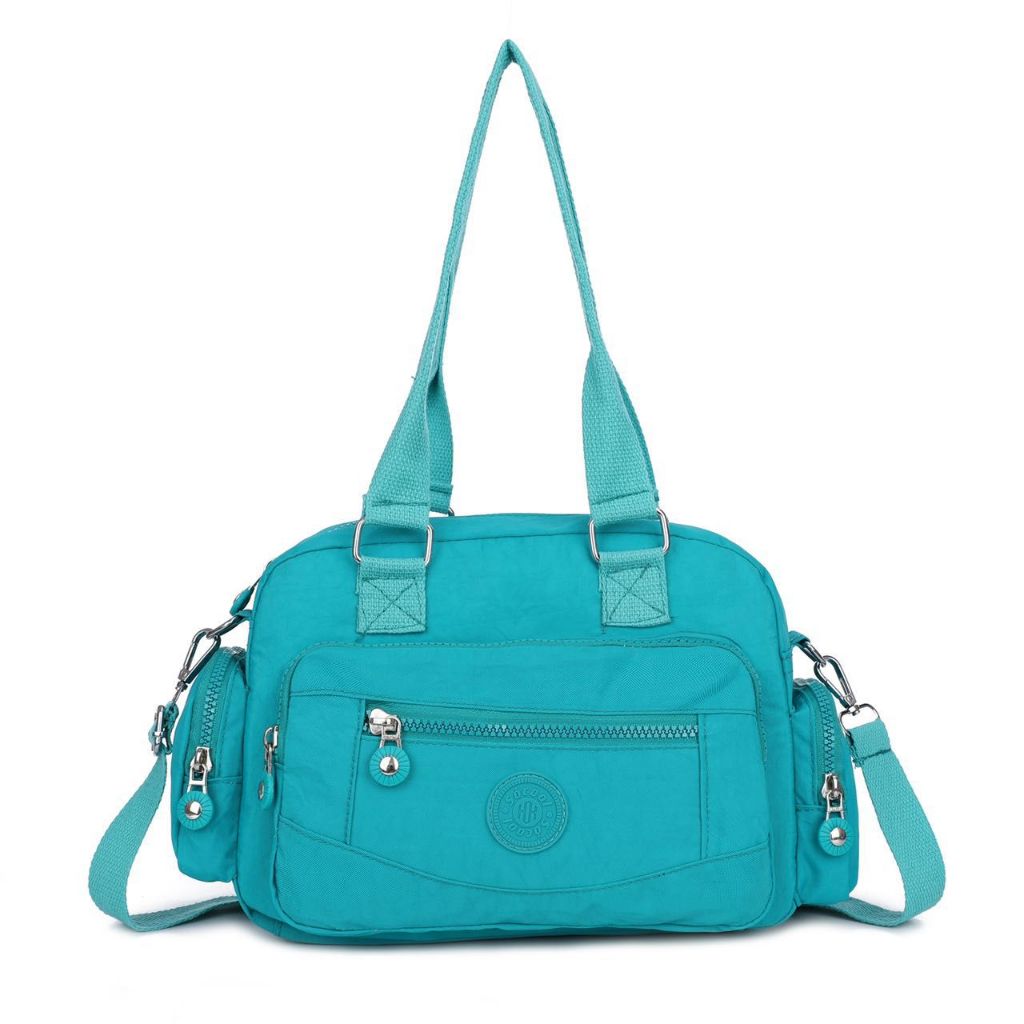 Bolsa Feminina Transversal Impermeável Nylon  Escola Trabalho