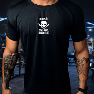 Camisa Dry Fit  Masculina -  Mansão Maromba -  Academia Corrida CrossFit Treinos Intensos em Oferta na Shopee