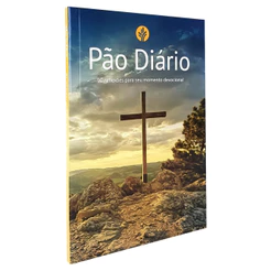 Devocional Pão Diário | 90 reflexões | Capa Cruz