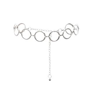 cinto de corrente corrente de cintura de corrente oca simples e versátil de moda feminina importado tendência em Oferta na Shopee