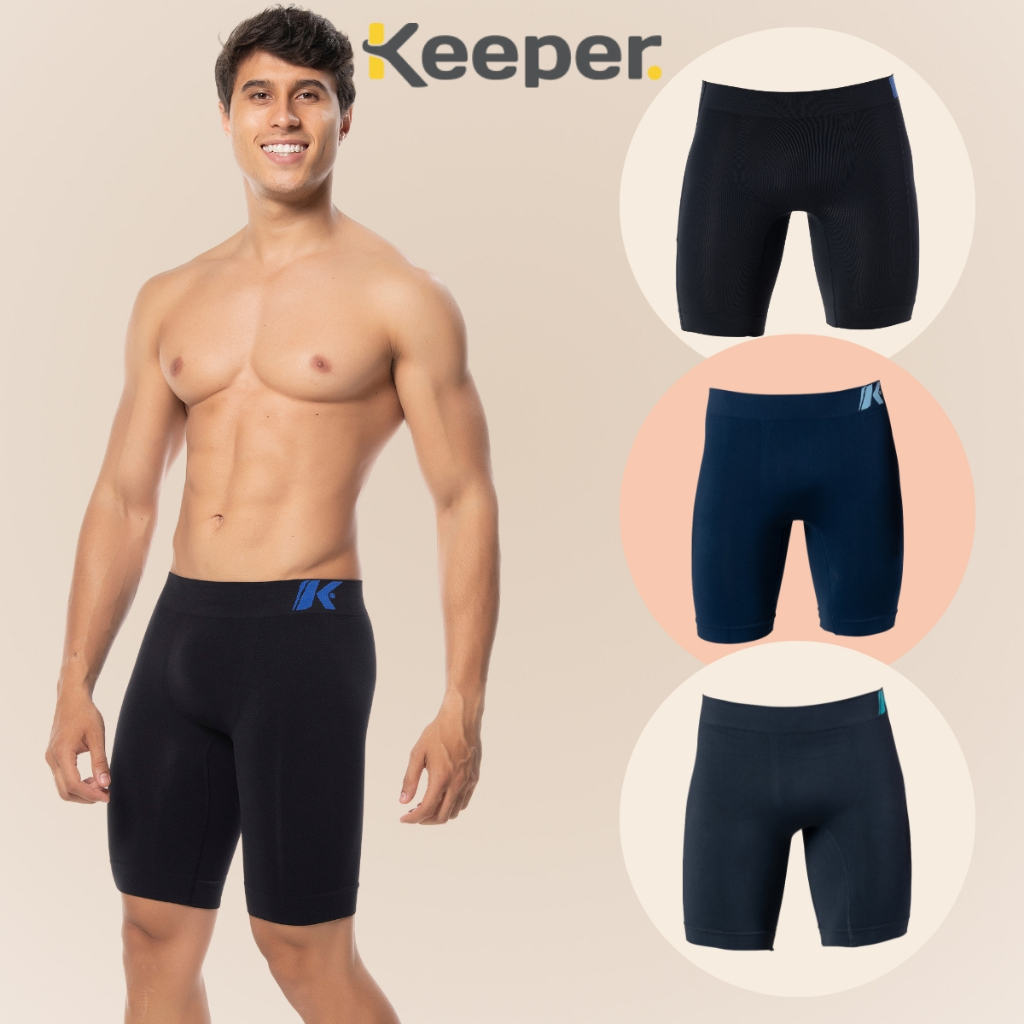 Kit 2 Bermuda Térmica Keeper Anti Assaduras Resistente sem Costura Masculina Sport Alta Pe...