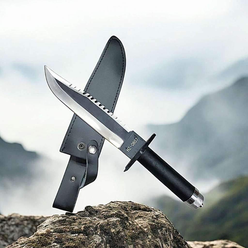 Faca Rambo 2 Original Tatica Militar Facao Excelente Fio