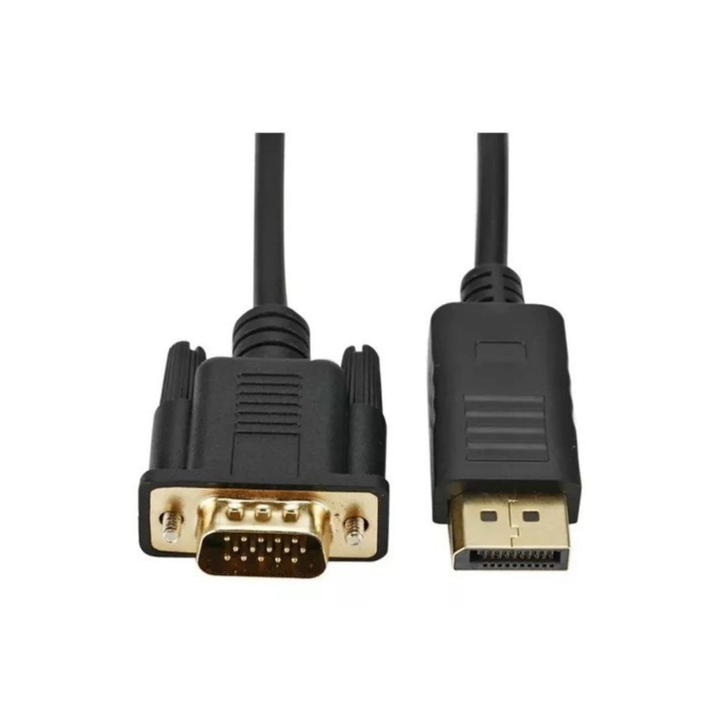 Cabo Displayport Para Vga Macho Com 1,80 Metros em Oferta na Shopee