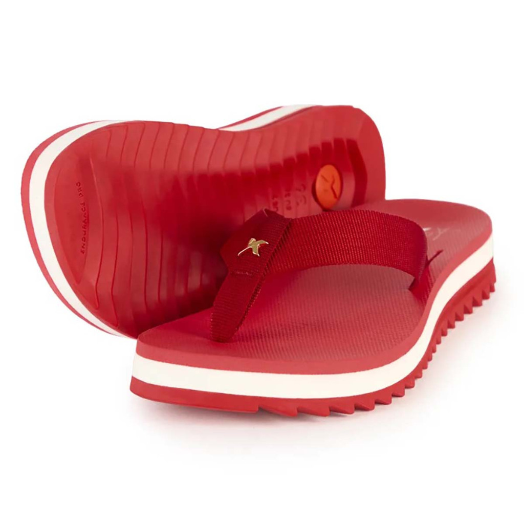 Sandália Chinelo Kenner Feminino Anitta Kyra Collab DOL Vermelho Original - Women Shoes