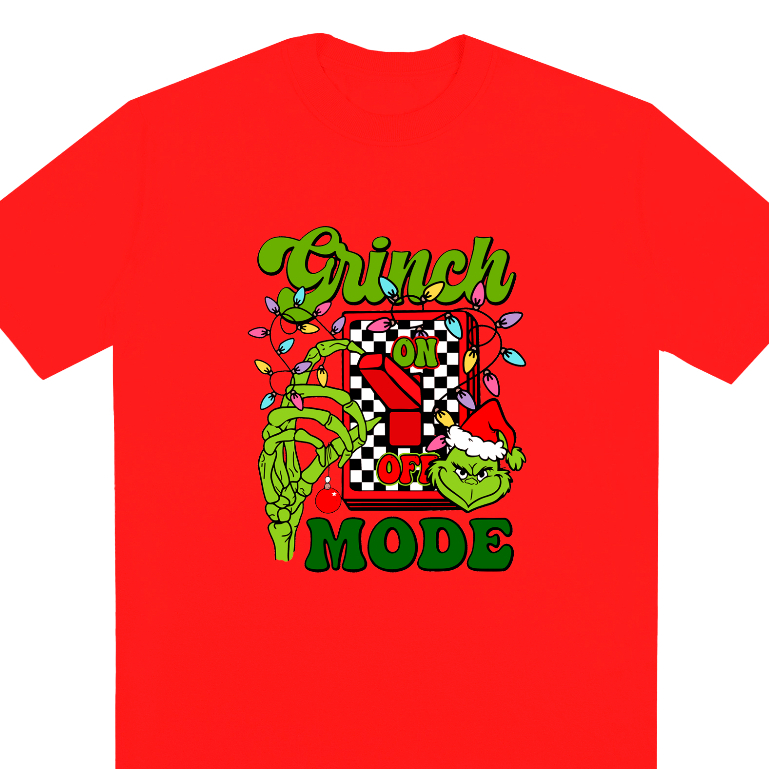 Camiseta Oversized Feminina 100% Algodão Grinch
