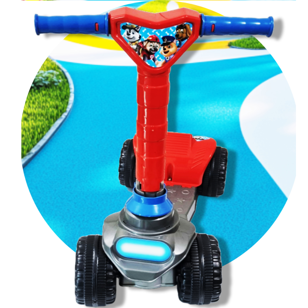 Patinete Lançamento - 4 Rodas Menino 4 alturas - A Partir de 2 anos - Dobrável - Até 20kg QUEEN SHOP em Oferta na Shopee