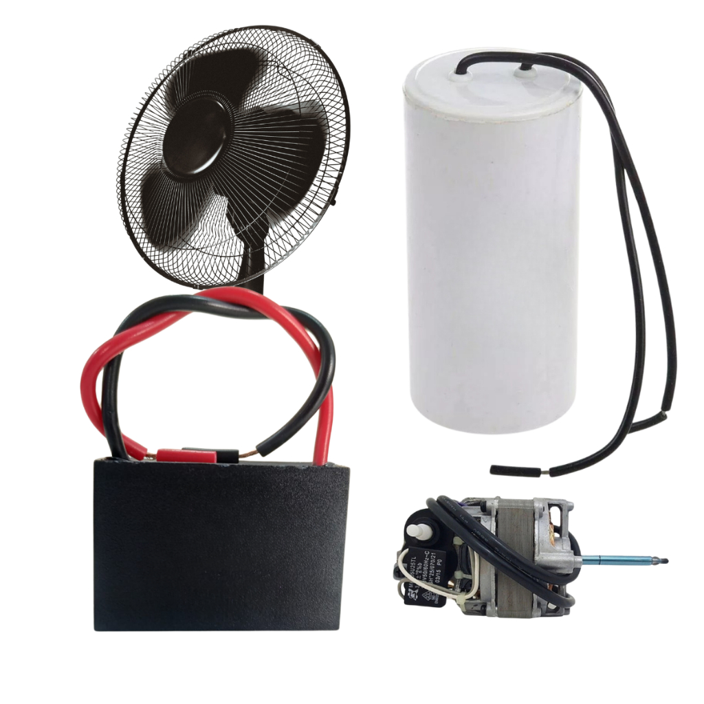 Kit 20 Capacitor CBB61 CBB60 Ventilador Partida Vários Modelos 250V 450V 1.5/1.8/2/2.5/3UF 50/60Hz