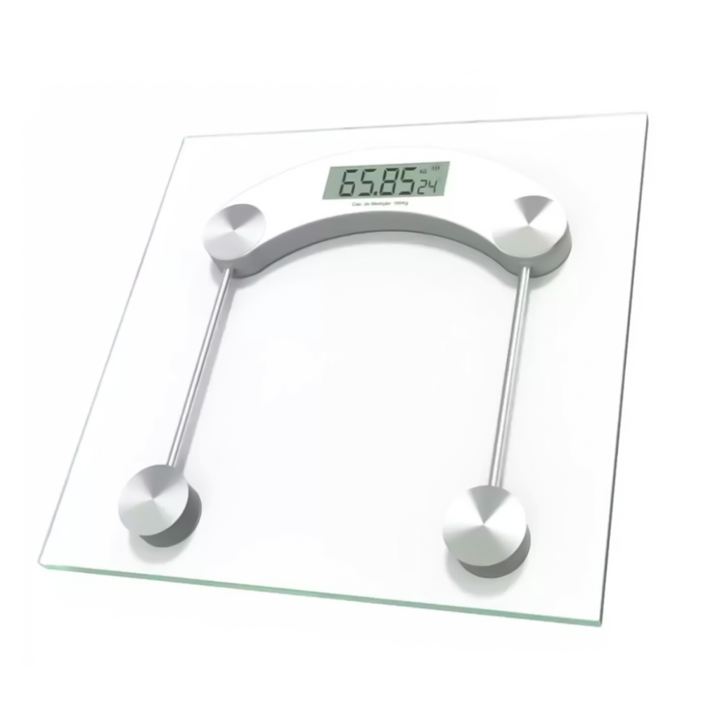 Balança Corporal Digital até 180kg Vidro Temperado