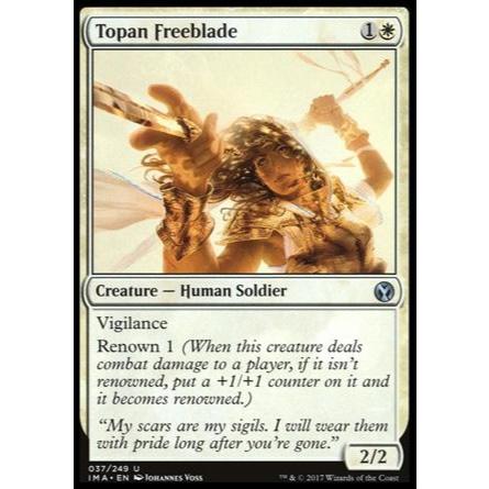 Franco-espadachim Topaniano (Humano / Soldado) - - Magic The Gathering