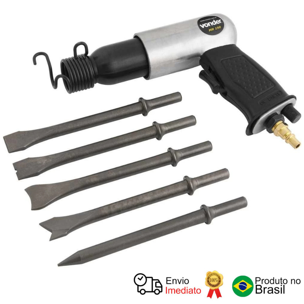 Martelete Rebarbador Pneumático Mr 190 Vonder